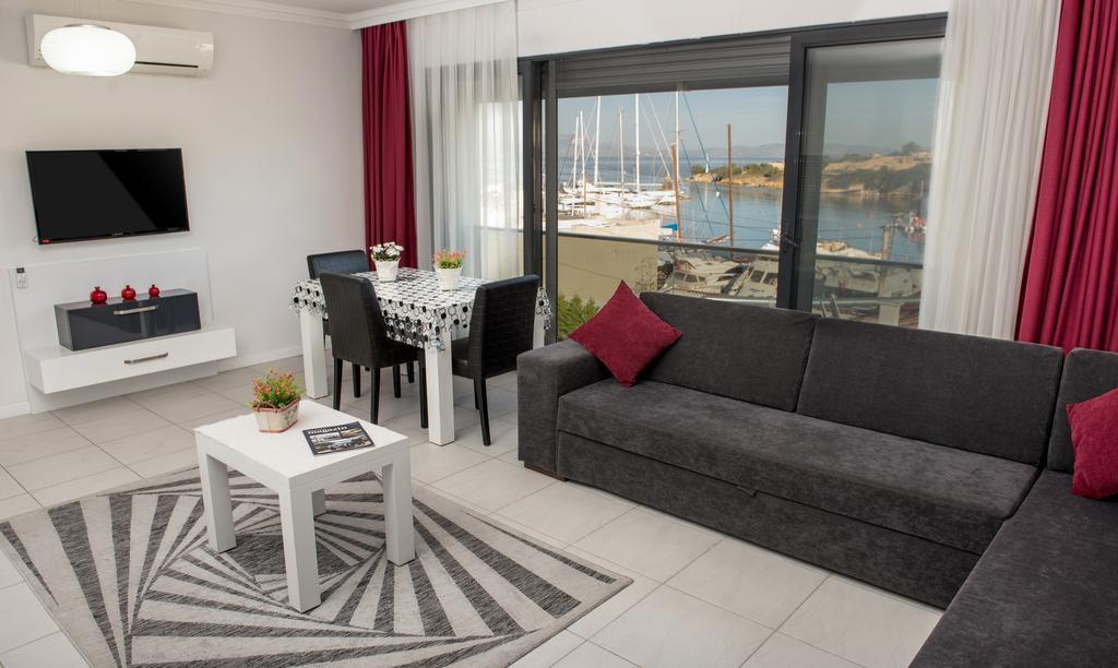 Dalyan Elit Apart Otel Çeşme Exteriör bild
